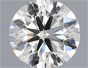 Natural Diamond 0.70 Carats, Round with Excellent Cut, I Color, SI2 Clarity and Certified by IGI