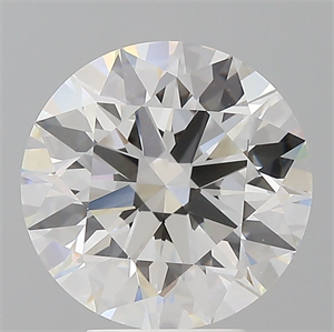 Picture of Lab Grown Diamond 4.53 Carats, Round with Ideal Cut, E Color, VVS2 Clarity and Certified by IGI