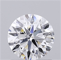 Del inventario de diamantes de laboratorio, 1.00 quilates, Redondo , Color D, claridad VS1 y certificado IGI