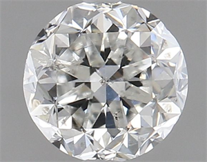 Picture of Natural Diamond 1.00 Carats, Round with Fair Cut, G Color, SI2 Clarity and Certified by HRD