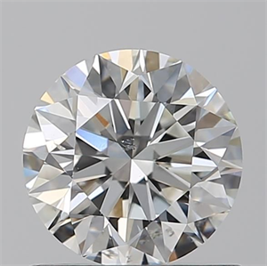 Foto Diamante Natural 0.90 quilates, Redondo , Color H, claridad SI2 y certificado GIA de