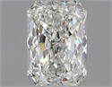Natural Diamond 0.74 Carats, Radiant with  Cut, I Color, VS2 Clarity and Certified by GIA
