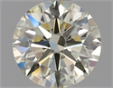 Diamante Natural 1.12 quilates, Redondo , Color M, claridad IF y certificado HRD