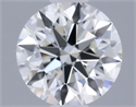 Diamante Natural 0.55 quilates, Redondo , Color G, claridad VVS2 y certificado IGI