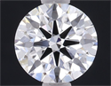 Del inventario de diamantes de laboratorio, 1.04 quilates, Redondo , Color E, claridad VVS2 y certificado IGI