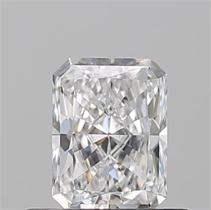 Picture of Natural Diamond 0.50 Carats, Radiant with  Cut, E Color, VS1 Clarity and Certified by GIA