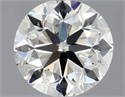 Natural Diamond 1.00 Carats, Round with Very Good Cut, I Color, VS1 Clarity and Certified by GIA