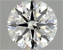 Diamante Natural 0.50 quilates, Redondo , Color H, claridad VVS1 y certificado GIA