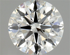 Foto Diamante Natural 0.50 quilates, Redondo , Color H, claridad VVS1 y certificado GIA de