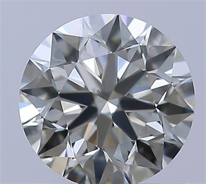Picture of Natural Diamond 0.80 Carats, Round with Excellent Cut, K Color, VS1 Clarity and Certified by IGI
