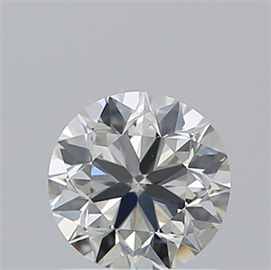 Picture of Natural Diamond 0.90 Carats, Round with Very Good Cut, F Color, VS2 Clarity and Certified by IGI