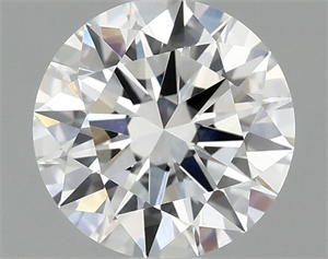Picture of Lab Grown Diamond 1.03 Carats, Round with Ideal Cut, E Color, VVS1 Clarity and Certified by IGI