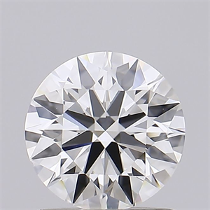 Picture of Lab Grown Diamond 1.02 Carats, Round with Ideal Cut, E Color, IF Clarity and Certified by IGI