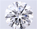 Lab Grown Diamond 9.09 Carats, Round with Excellent Cut, G Color, VS2 Clarity and Certified by IGI