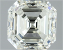 Diamante Natural 1.01 quilates, Asscher , Color J, claridad VVS2 y certificado IGI