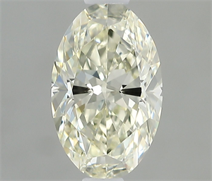 Picture of Natural Diamond 0.50 Carats, Oval with  Cut, K Color, VVS1 Clarity and Certified by IGI
