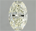 Diamante Natural 0.50 quilates, Ovalado , Color K, claridad VVS1 y certificado IGI