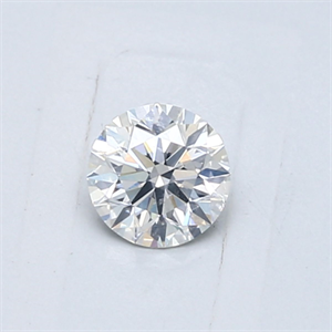 Picture of Natural Diamond 0.40 Carats, Round with Excellent Cut, G Color, I1 Clarity and Certified by GIA