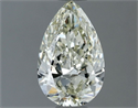 Natural Diamond 0.98 Carats, Pear with  Cut, L Color, VVS2 Clarity and Certified by IGI