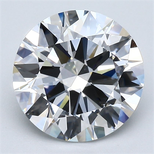 Foto Diamante Natural 3.54 quilates, Redondo , Color F, claridad VVS1 y certificado GIA de