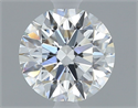 Diamante Natural 0.43 quilates, Redondo , Color F, claridad VVS2 y certificado IGI