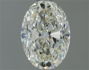 Picture of Natural Diamond 0.90 Carats, Oval with  Cut, I Color, VVS1 Clarity and Certified by IGI