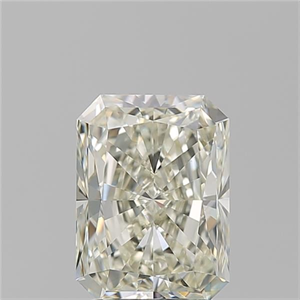 Picture of Natural Diamond 2.01 Carats, Radiant with  Cut, L Color, VVS2 Clarity and Certified by GIA