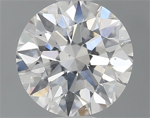 Picture of Natural Diamond 0.90 Carats, Round with Excellent Cut, G Color, SI1 Clarity and Certified by GIA