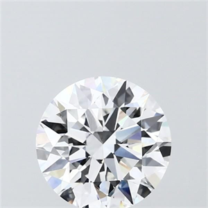 Picture of Lab Grown Diamond 1.50 Carats, Round with Ideal Cut, E Color, VVS2 Clarity and Certified by IGI