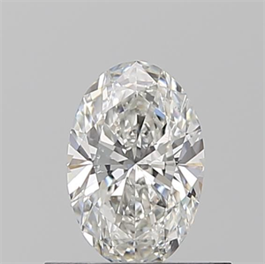 Picture of Natural Diamond 0.50 Carats, Oval with  Cut, G Color, SI1 Clarity and Certified by GIA