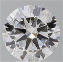 Lab Grown Diamond 5.02 Carats, Round with Excellent Cut, F Color, VVS2 Clarity and Certified by IGI