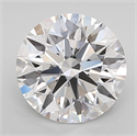 Del inventario de diamantes de laboratorio, 3.02 quilates, Redondo , Color E, claridad IF y certificado IGI
