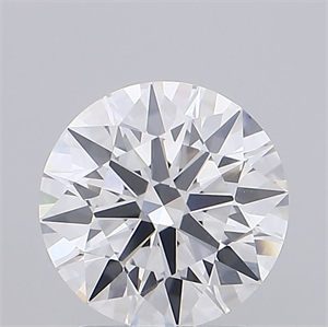 Picture of Lab Grown Diamond 1.95 Carats, Round with Ideal Cut, D Color, VVS2 Clarity and Certified by IGI