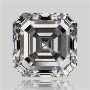 Foto Diamante Natural 1.01 quilates, Asscher , Color G, claridad VS1 y certificado GIA de