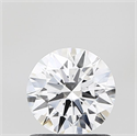 Lab Grown Diamond 0.85 Carats, Round with Excellent Cut, D Color, VVS1 Clarity and Certified by IGI