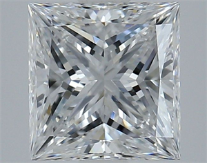 Picture of Natural Diamond 1.50 Carats, Princess with  Cut, D Color, VS1 Clarity and Certified by GIA