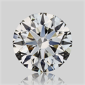 Natural Diamond 0.70 Carats, Round with Excellent Cut, H Color, VVS1 Clarity and Certified by IGI