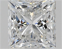 Natural Diamond 1.01 Carats, Princess with  Cut, E Color, VVS2 Clarity and Certified by GIA