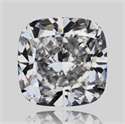 Natural Diamond 0.60 Carats, Cushion with  Cut, E Color, VS1 Clarity and Certified by GIA