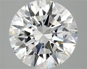 Picture of Lab Grown Diamond 3.04 Carats, Round with Ideal Cut, E Color, VVS2 Clarity and Certified by IGI