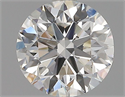 Diamante Natural 0.80 quilates, Redondo , Color F, claridad SI1 y certificado GIA
