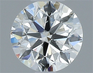 Foto Diamante Natural 0.70 quilates, Redondo , Color G, claridad SI1 y certificado GIA de