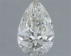 Picture of Natural Diamond 1.01 Carats, Pear with  Cut, I Color, VS1 Clarity and Certified by IGI