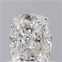Diamante Natural 0.70 quilates, Del cojín , Color F, claridad VS1 y certificado GIA