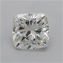 Natural Diamond 1.51 Carats, Cushion with  Cut, J Color, SI1 Clarity and Certified by GIA