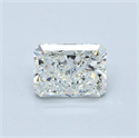 Natural Diamond 4.03 Carats, Radiant with  Cut, J Color, VVS2 Clarity and Certified by GIA