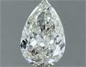 Natural Diamond 0.50 Carats, Pear with  Cut, I Color, VS1 Clarity and Certified by IGI