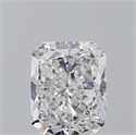 Diamante Natural 2.50 quilates, Radiante , Color D, claridad SI1 y certificado GIA
