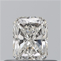 Natural Diamond 0.34 Carats, Radiant with  Cut, F Color, VVS1 Clarity and Certified by GIA