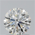 Natural Diamond 0.80 Carats, Round with Excellent Cut, J Color, SI1 Clarity and Certified by GIA